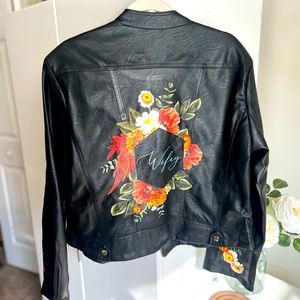 Heirloom Bridal Company Leather Wifey Jacket (2X)